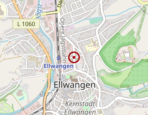 Karte: Besuchs- und Entlastungsdienst für Menschen mit Demenz und deren Angehörige (BED) in Aalen und Ellwangen