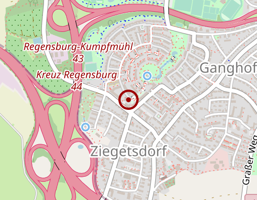 Karte: ambulantes Pflege- + Gesundheitszentrum Zukunft für Senioren e.V.