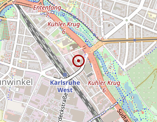 Karte: Kinderpflegedienst.com Karlsruhe GmbH