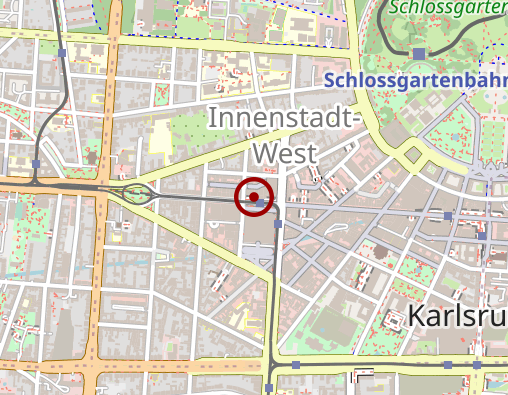 Karte: Hauptpost-Apotheke