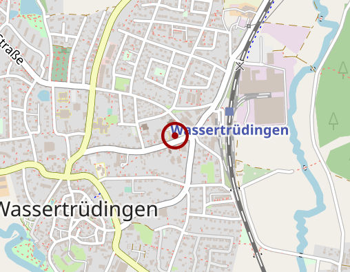 Karte: Senioren- und Pflegeheim Wassertrüdingen