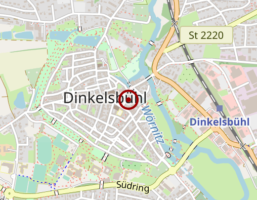 Karte: Langenstraß Gisela Psychotherapeutische Beratung