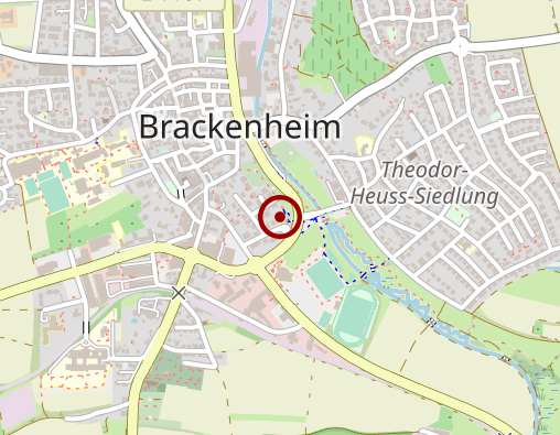 Karte: Betreuungsgruppe für Menschen mit Demenz