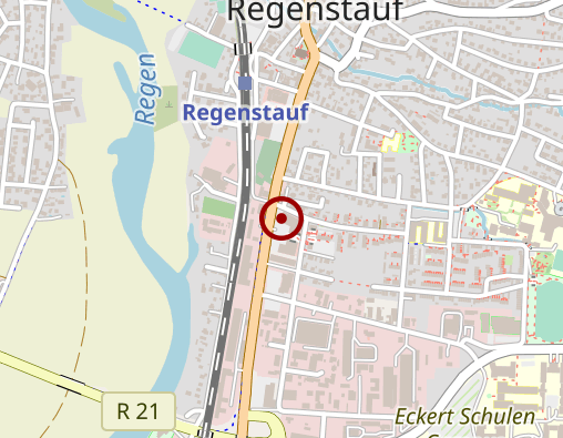 Karte: BRK Sozialstation Regenstauf