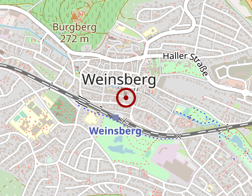 Karte: Diakoniestation Weinsberg dfm Dienste für Menschen GmbH