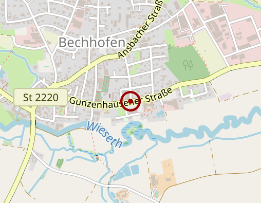 Karte: Diakoneo Seniorenhof Bechhofen