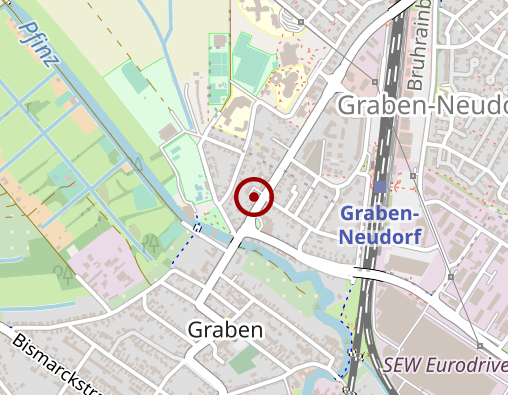 Karte: Evangelische Sozialstation Karlsruhe GmbH