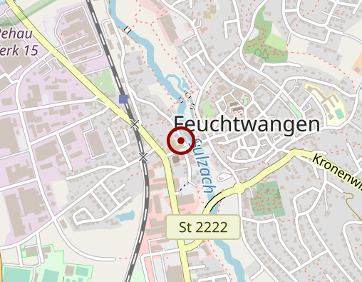 Karte: ASB Seniorenzentrum "An der Sulzach"