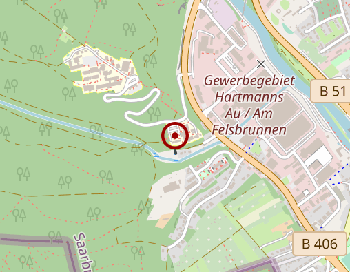 Karte: SHG Saarland-Heilstätten GmbH