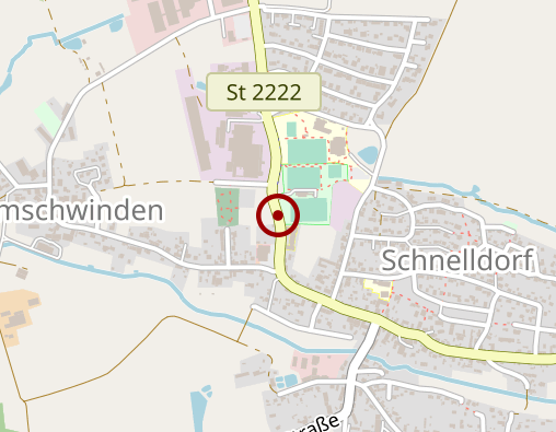 Karte: Haus der Betreuung und Pflege Schnelldorf