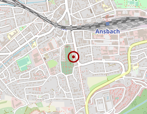 Karte: WÜRDINGER Bestattungen