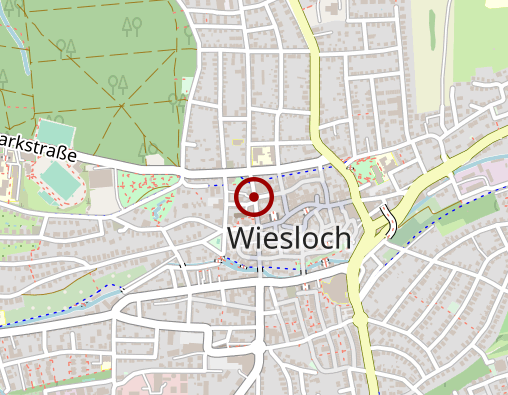 Karte: Kirchl. Sozialstation Wiesloch e.V.