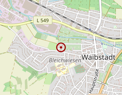 Karte: Johanniter-Haus Waibstadt Pflegeheim