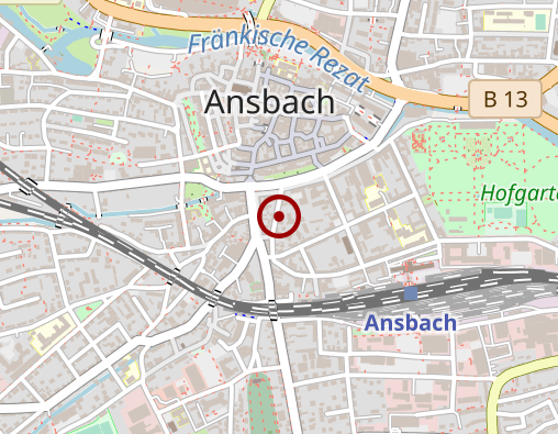 Karte: Bestattungsinstitut Hauf