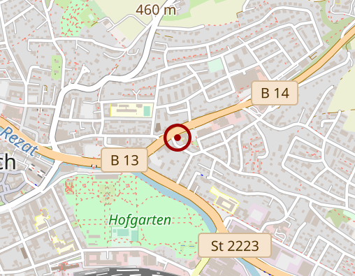 Karte: Seniorenresidenz Ansbach GmbH Stationäre Altenpflege