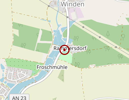 Karte: RuheForst Frankenhöhe-Leutershausen