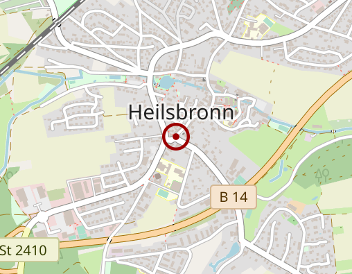 Karte: Bestattungsinstitut Alter Sigrun