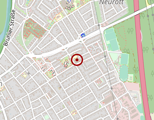 Karte: Avendi Senioren Service GmbH & Co. KG Service-Wohnen & Pflege "Parkstrasse"