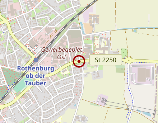 Karte: Diakoneo Seniorenzentrum Rothenburg ob der Tauber