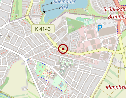 Karte: Pro Seniore Residenz Brühl