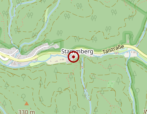 Karte: Haus Stammberg Altenhilfe der Evang. Stadt- mission Heidelberg gGmbH Pflegeheim