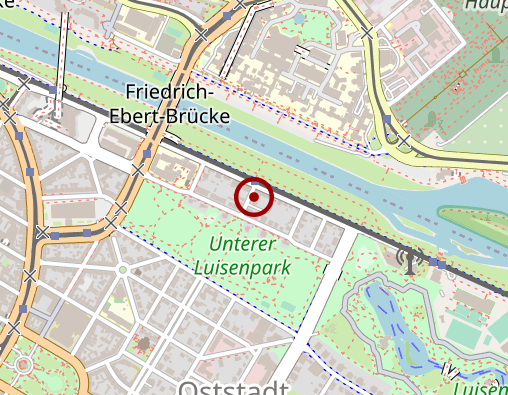 Karte: Altenpflegeheime Mannheim GmbH Ambulanter Pflegedienst