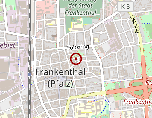 Karte: Arbeiterwohlfahrt Stadtkreisverband Frankenthal e.V.