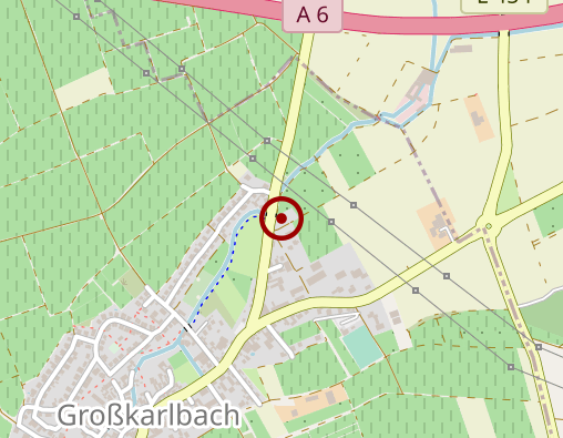 Karte: Praxis am Storchenpfad