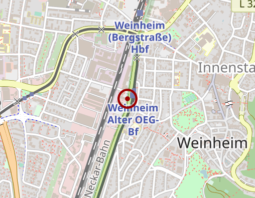 Karte: Logopädie Weinheim