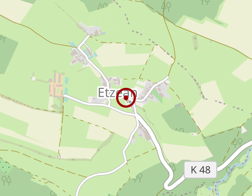 Karte: Haus Bergfrieden Etzean Wohn-/Pflegeheim