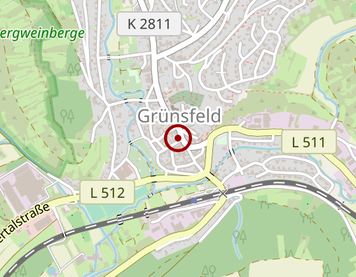 Karte: Johanniter Pflegedienst Grünsfeld