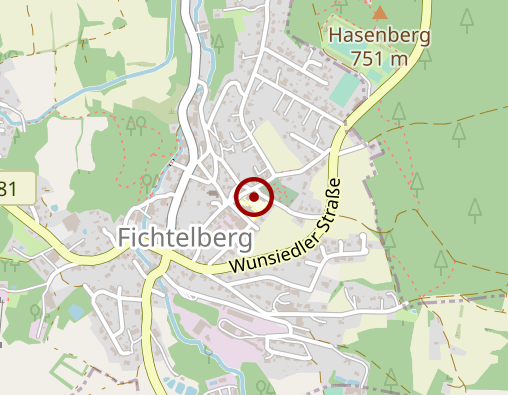 Karte: BRK Sozialstation Fichtelgebirge