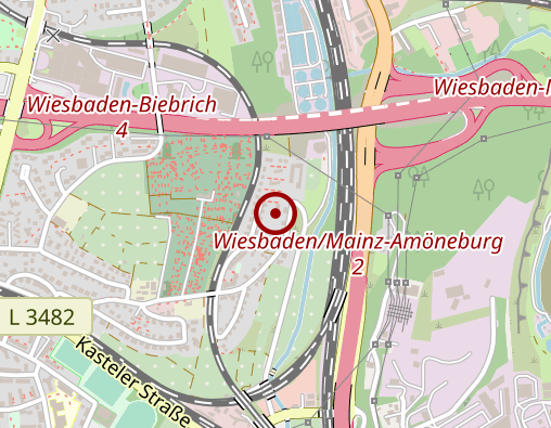 Karte: Reittherapie Wiesbaden