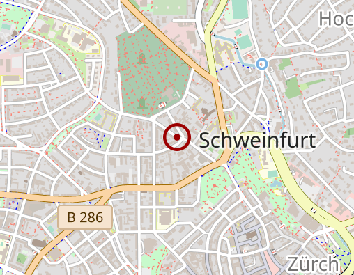 Karte: Krankengymnastik am Obertor