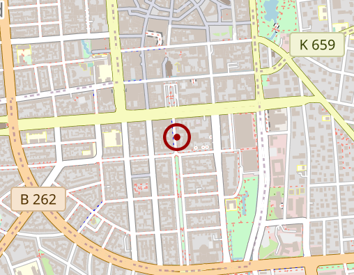 Karte: Bauer, Großmann, Laux, Lendle u. Werwie