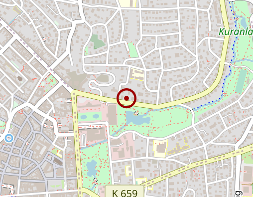 Karte: Zentrum für Psychotherapie