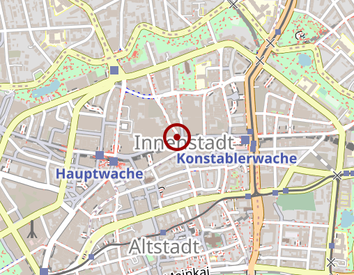 Karte: Centrum-Apotheke auf der Zeil