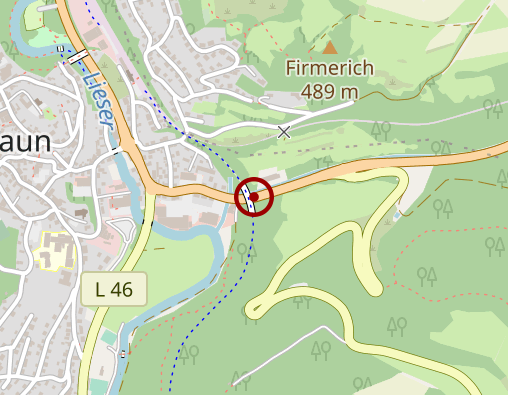 Karte: Caritas Sozialstation St. Hedwig