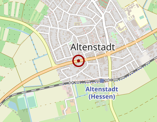 Karte: Malteser Hilfsdienst e.V. Wetterau, "Cafe Malta"