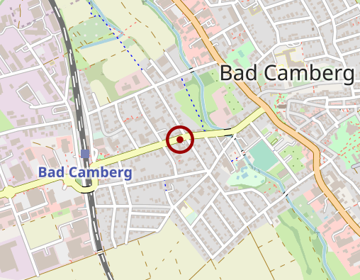 Karte: Cura Sana Pflegedienste Bad Camberg gGmbH