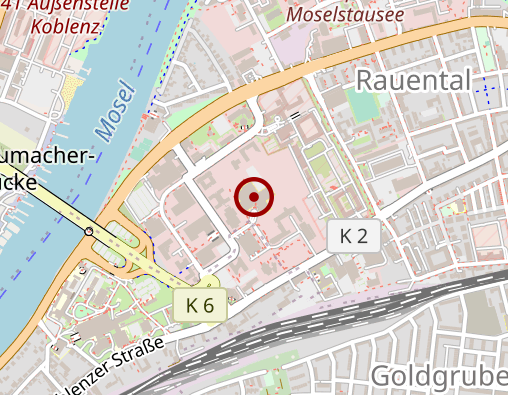 Karte: Brüder Mobil Ambulanter Pflegedienst Barmherzige Brüder Saffig