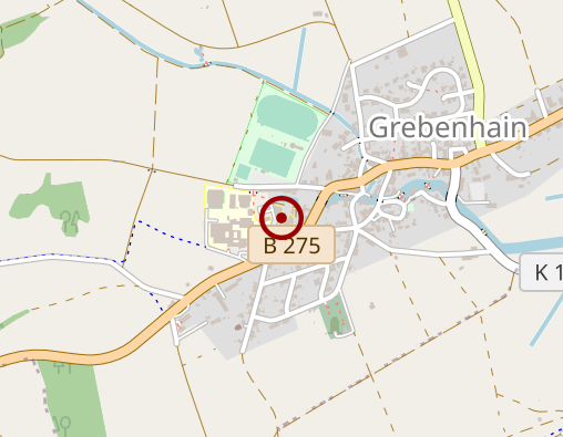 Karte: Diakoniestation Hoher Vogelsberg