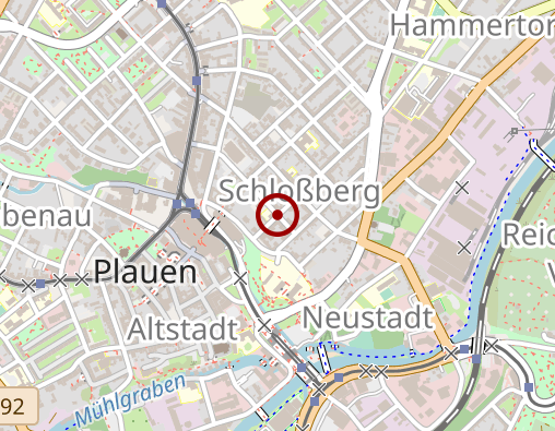 Karte: Vogtländischer Hauswirtschafts- und Pflegeservice