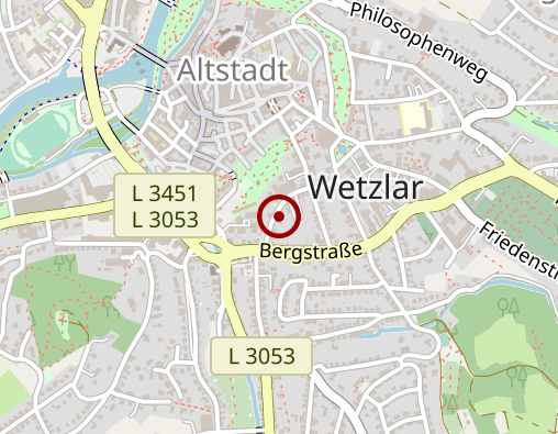 Karte: Alzheimer Gesellschaft