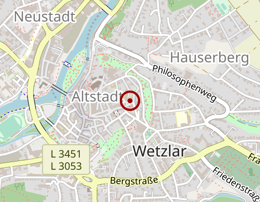 Karte: Altenzentrum Wetzlar Eigenbetrieb Alten- und Pflegeheim