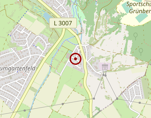 Karte: Oberhessisches Diakoniezentrum Johann-Friedrich-Stift Ambulante Dienste