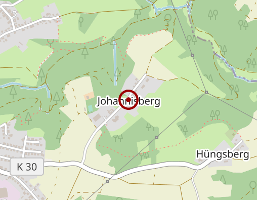 Karte: Zentrum für Therapeutisches Reiten Johannisberg e. V.