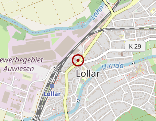 Karte: Diakoniestation Lumdatal Ev. Kirchl. Zweckverband