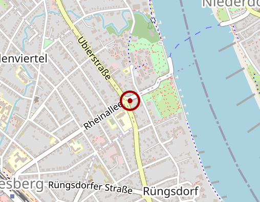 Karte: Seniorenresidenz Rheinallee