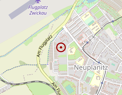 Karte: ASB Tagespflege Zwickau